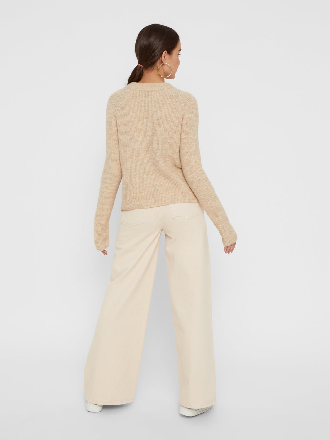 PCELLEN Pullover - white pepper